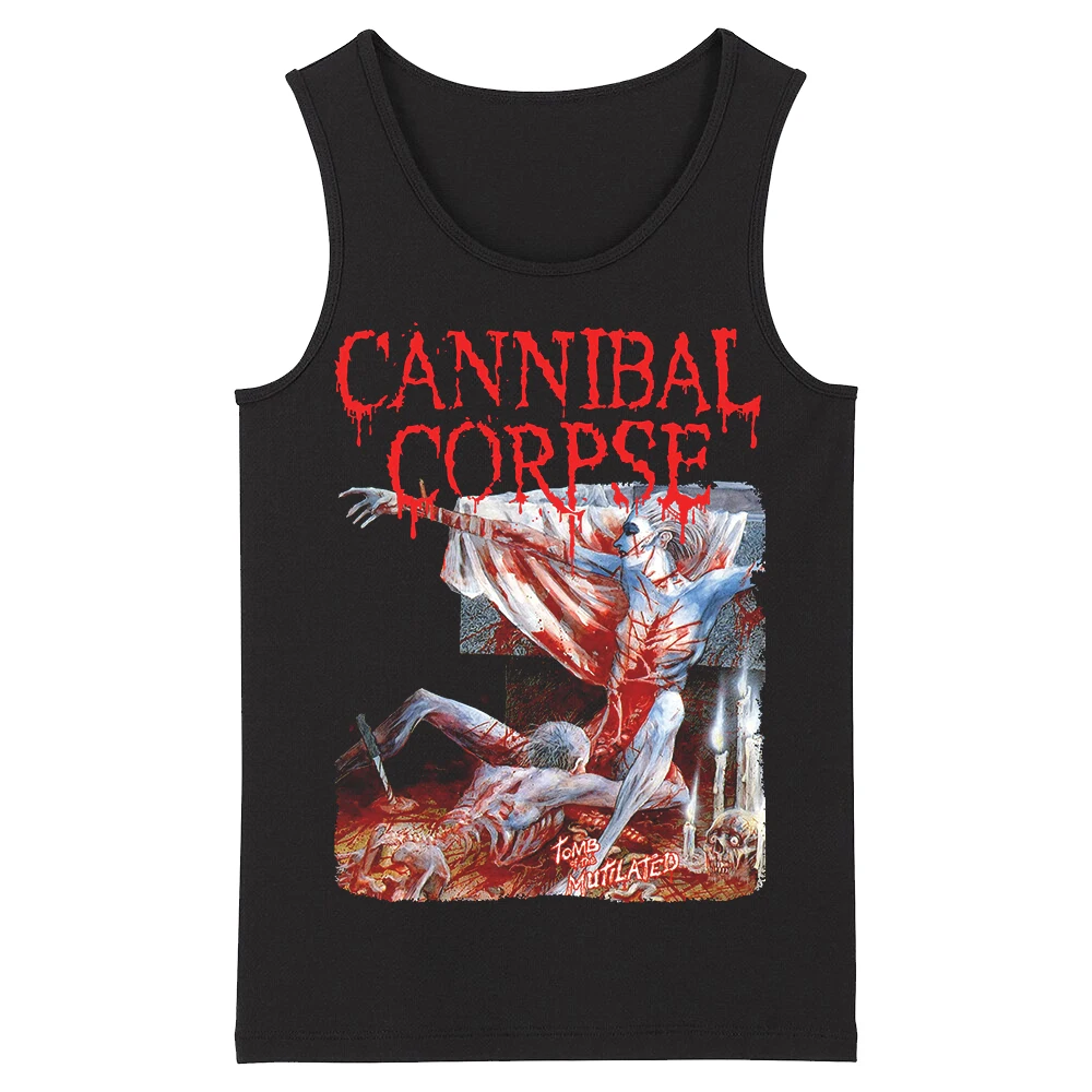 Cardhoof Cannibal Corpse Grindcore HardMetal Deathcore мужские топы на бретелях Азиатский размер