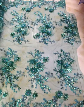 

Unique design net lace fabric LJY-91722 French net lace fabric