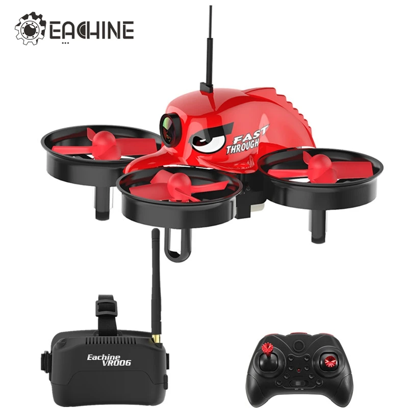 В наличии Eachine E013 микро FPV гоночный Квадрокоптер с 5 8G 1000TVL 40CH камерой VR006 VR 006 3