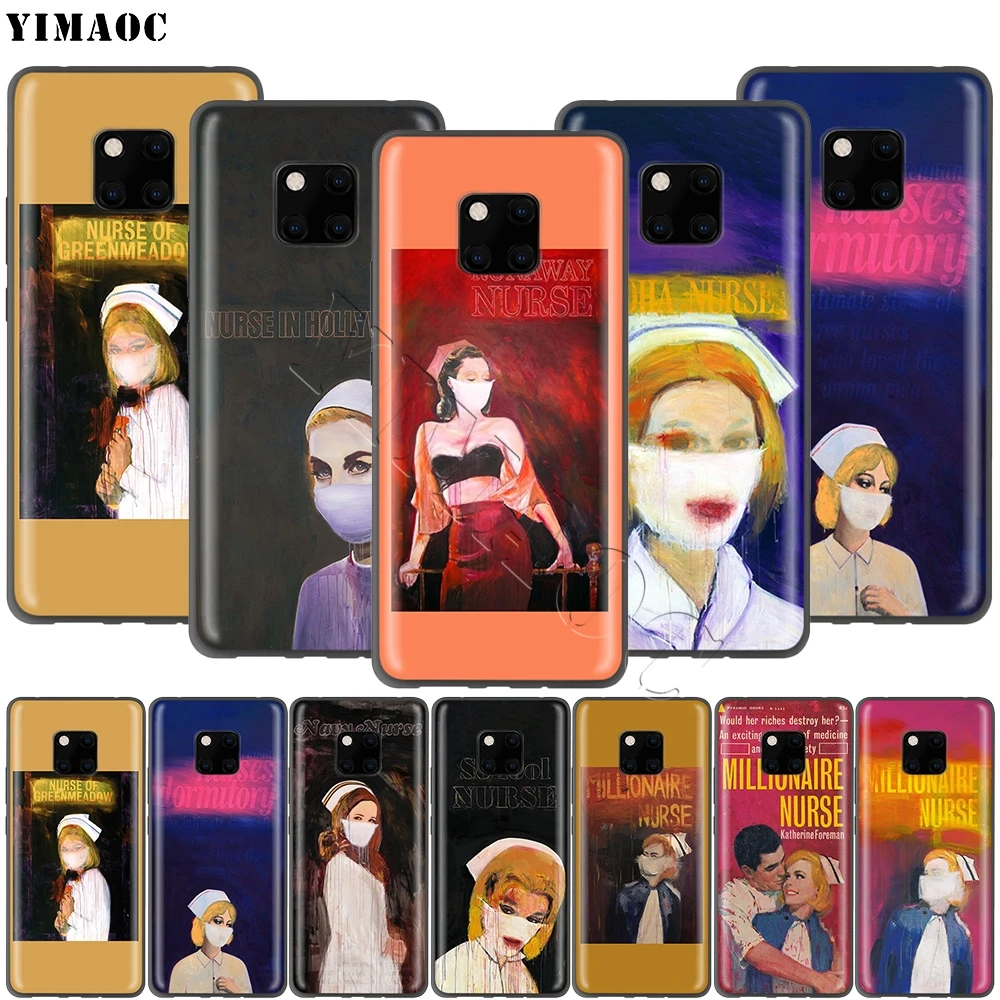 Чехол для медсестры YIMAOC Huawei Honor Mate P smart Y7 Y9 8C 30 20 10 8x Nova 3i 3 Lite Pro Prime|Бамперы| |