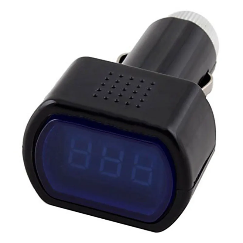 Wholesales Digital LCD Cigarette Lighter Voltage Panel Meter Monitor