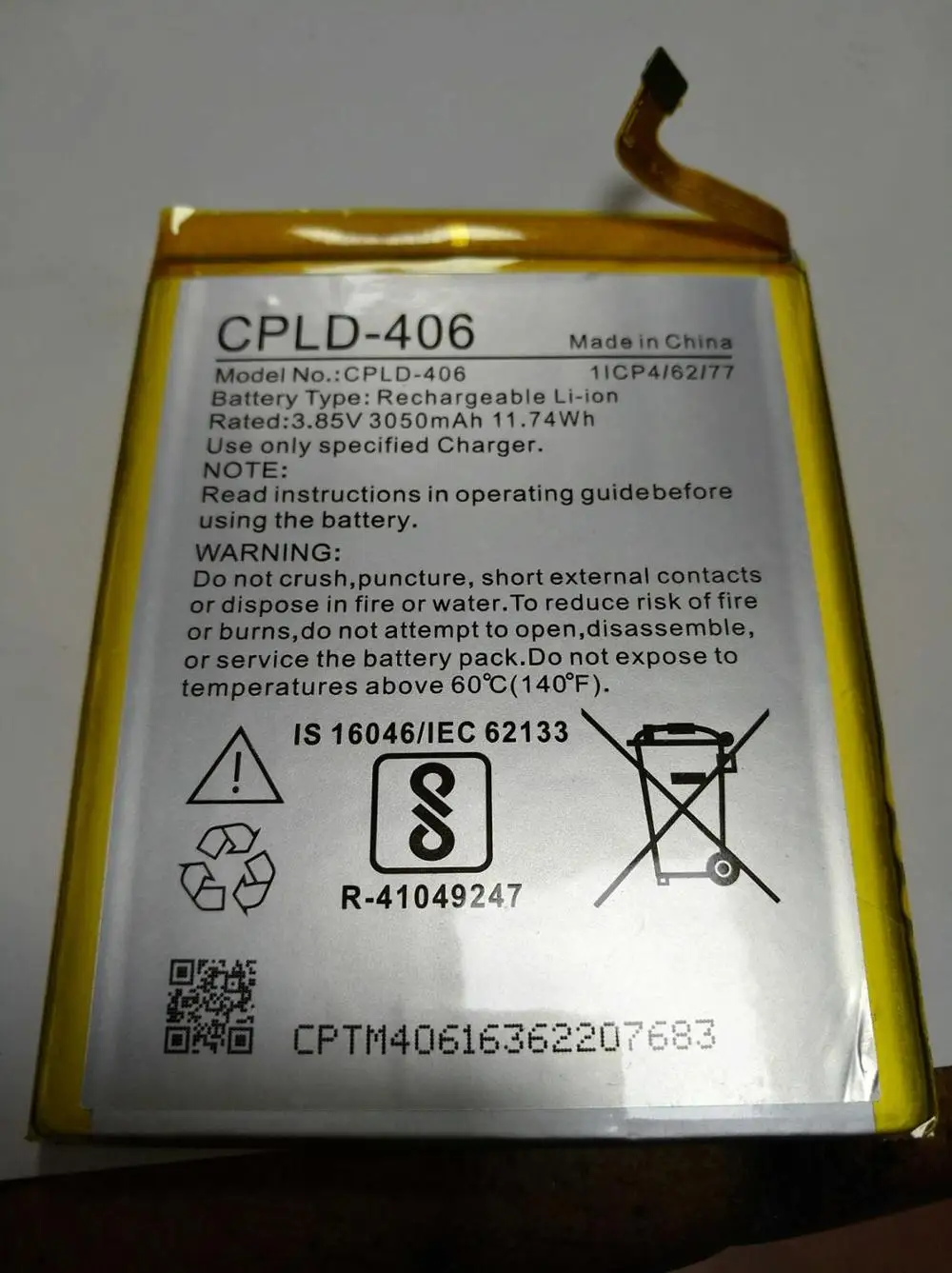 Аккумулятор 3 8 в 3050 мА · ч для Coolpad CPLD-406 с инструментами ремонта подарок |