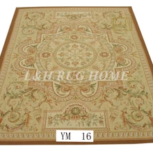 9'X12' французские Aubusson плетеные коврики ручной работы aubusson ковры