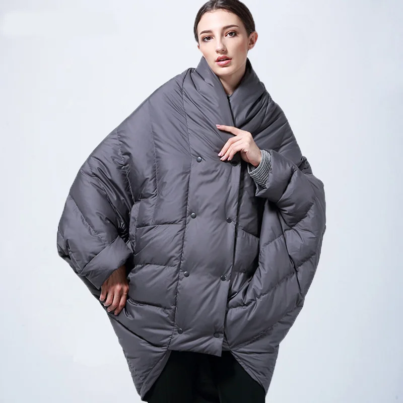 ZGH005Gray Зимняя куртка женская длинная стеганая куртка Новая женская зимняя модная уличная куртка пальто Женская - Цвет: ZGH005Gray