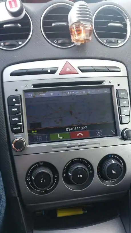 Sale Grey Piano 2din Android 7.1 Multimedia Car DVD Navigation For Peugeot 408 308 308SW Auto radio Stereo head unit Wifi 4G SD Map 1