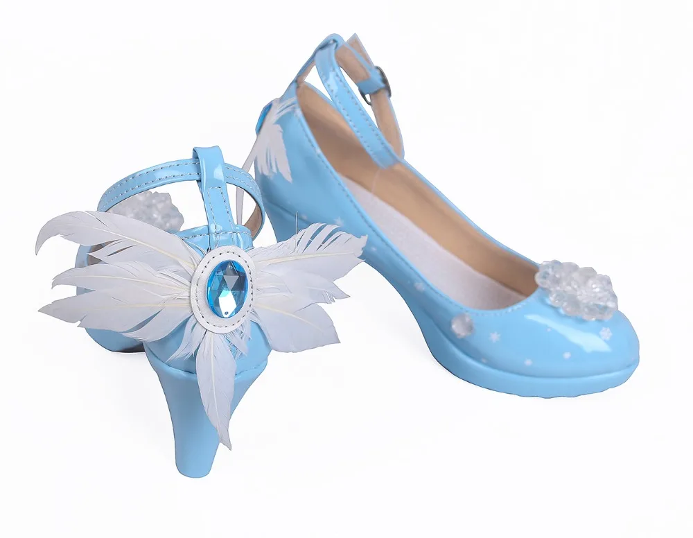 VOCALOID Snow Miku 2019 Cosplay Snow Shoes (2)