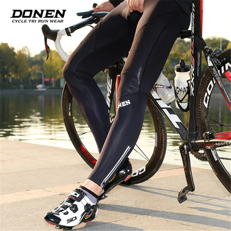 

DONEN Cycling long Pants Winter Coolmax 3D Gel Pad Bike Tights Ciclismo Pantalones Keep Warm Thermal MTB Bicycle Trousers
