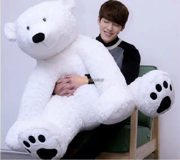 Fancytrader Best Selling 49'' / 125cm JUMBO Giant Stuffed Plush Polar Bear Toy, Great Gift For Kids, Free Shipping FT50712 Fancytrader Best Selling 49'' / 125cm JUMBO Giant Stuffed Plush Polar Bear Toy, Great Gift For Kids, Free Shipping FT50712