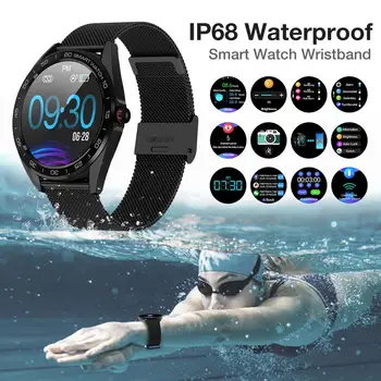 

K7 Smart Watch IP68 Waterproof Fitness Tracker Touch Screen Heart Rate Blood Pressure Monitor Watch Bluetooth Sport Smart Watch