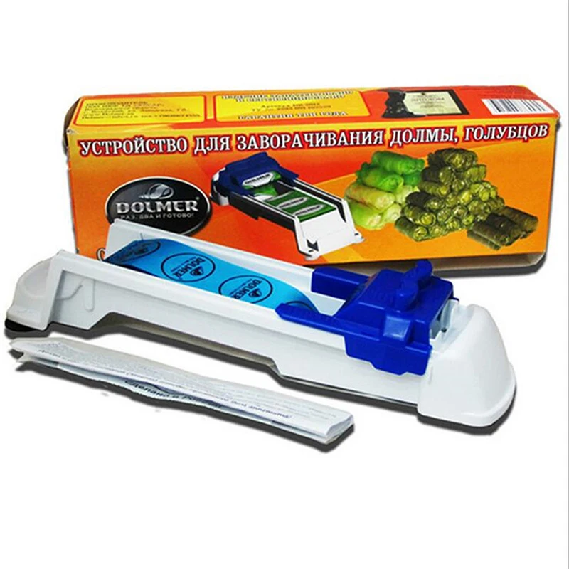 

Creative Magic Roller Stuffed Sushi Vegetable Meat Rolling Tool Mold Cabbage Grape Leaf ABS Machine Tools Kitchen Accessorry