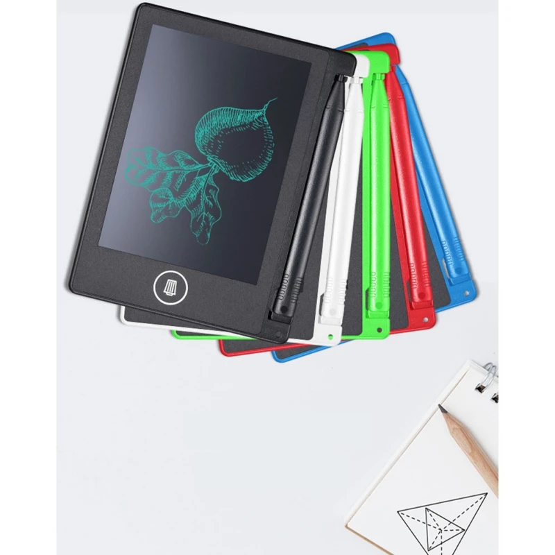 

4.4 Inch Flexible Tablet Electronic LCD Tablet Children's Graffiti Drawing ABS Board Student Electronic Draft Notebook