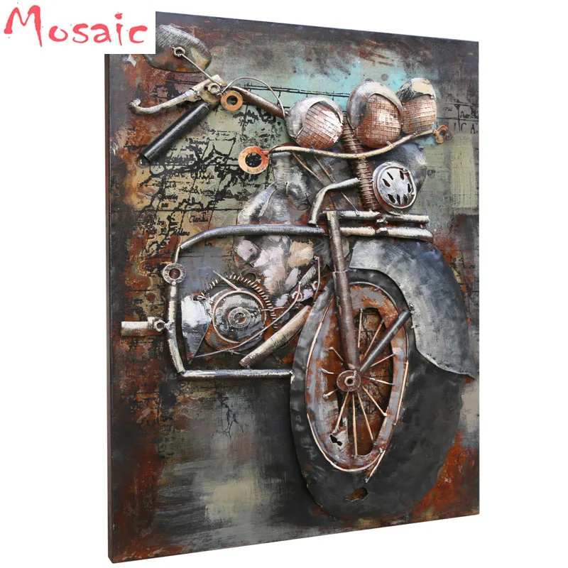 

full Square/Round Daimond Mosaic Retro motorcycle picture Rhinestone Embroidery diamond painting cross stitch wall painting