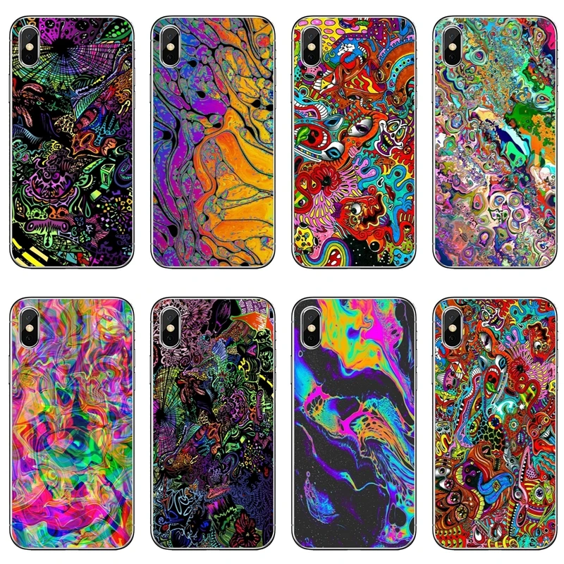 

Psychedelic abstract Bright LSD Trippy For Xiaomi Redmi S2 5 plus 6 4 Pro 6A 4A 4x Note 6 5 5A 4 3 Pro Pocophone F1 Soft cases