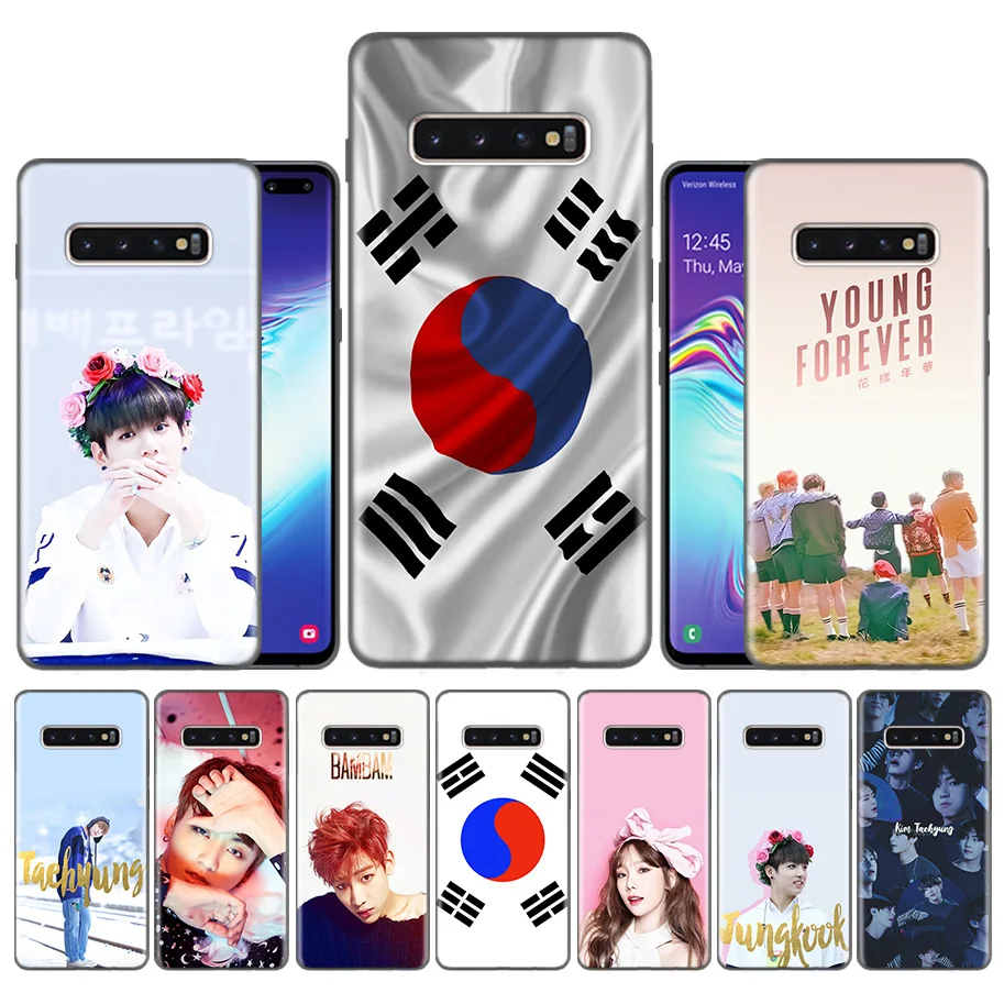 

Capas Case Coque for Samsung Galaxy S10 S9 S8 Plus 5G A30 A50 A70 A40 A20 Note 8 9 10 Cover Carcass Korea Korean Koreans nationa