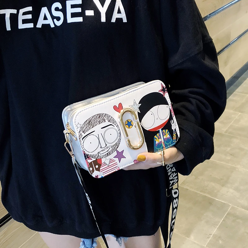 Betterance 2019 Sac Femme Мультяшные сумочки женская сумка Дизайнерская кожаная через плечо