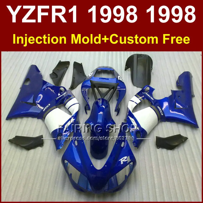 Комплект обтекателей для мотоциклов YAMAHA 1998 1999 YZFR1 YZF R1 YZF1000 1000 98 99 ABS | Автомобили и