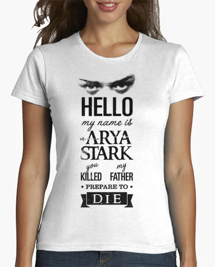 MY NAME IS ARYA STARK T shirt for Womens | Женская одежда
