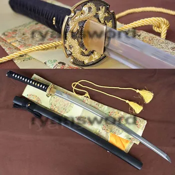 

Katana sword samurai japanese 1060 carbon steel full tang handmade sharp