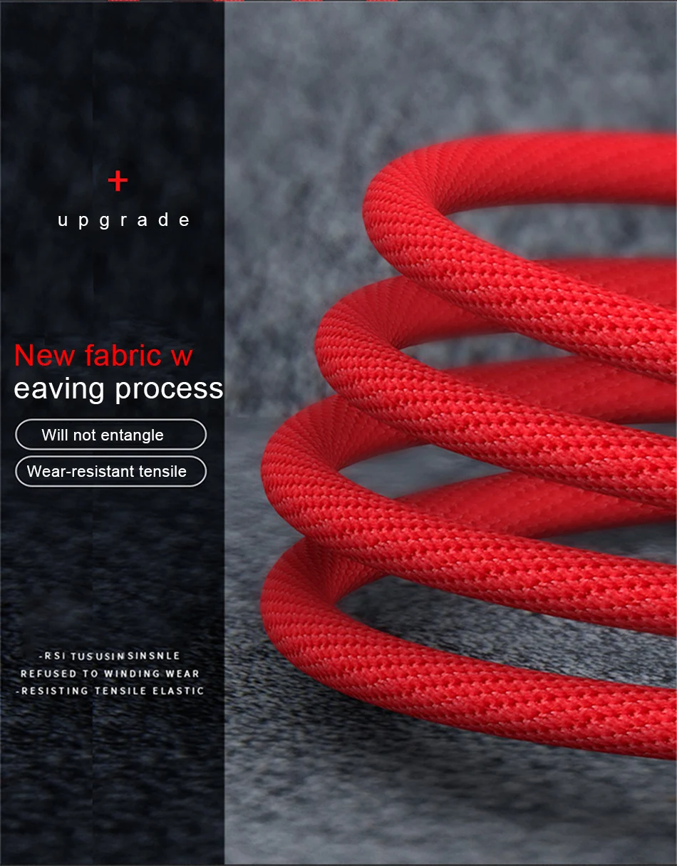 !ACCEZZ USB Charging Cord Cable Lighting For iPhone X 7 8 6 Plus 3 in 1 Micro USB Type C For Samsung Xiaomi 5 Fast Charger Line (9)