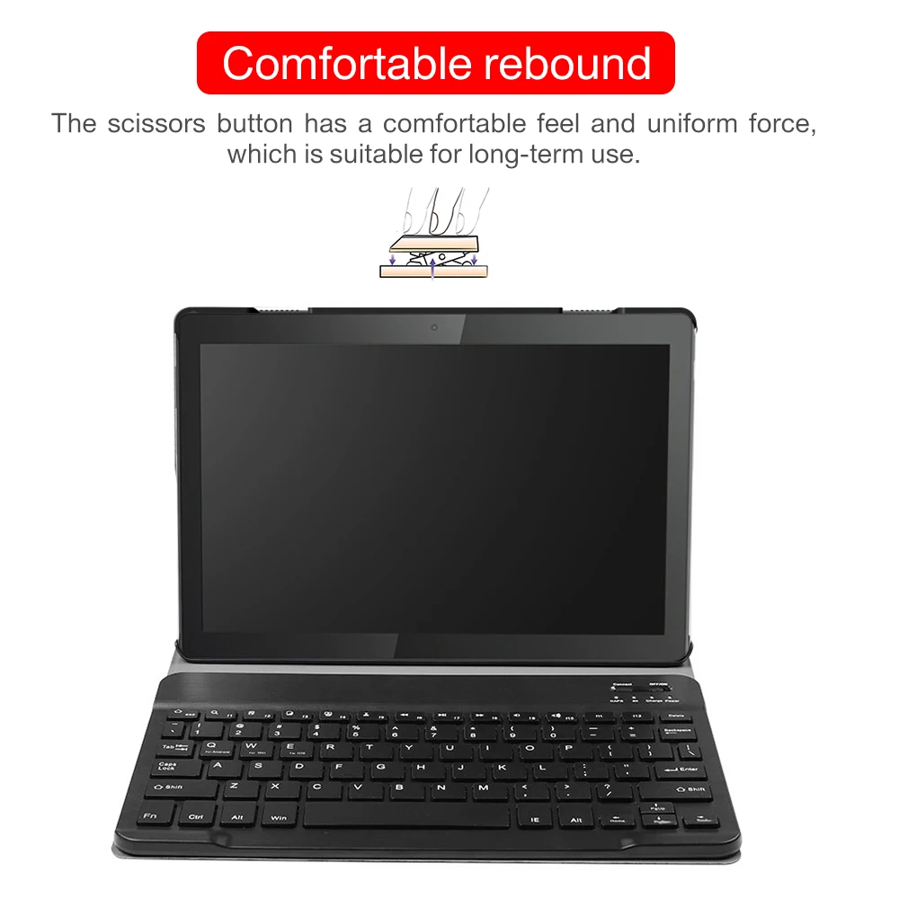 Кожаный чехол с клавиатурой для Lenovo Tab M10 TB X605F беспроводная съемная Bluetooth