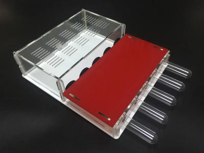 

1PCS Acrylic Ant Nest Ant Villa 15MM 5 Test Tube Nest beekeeping