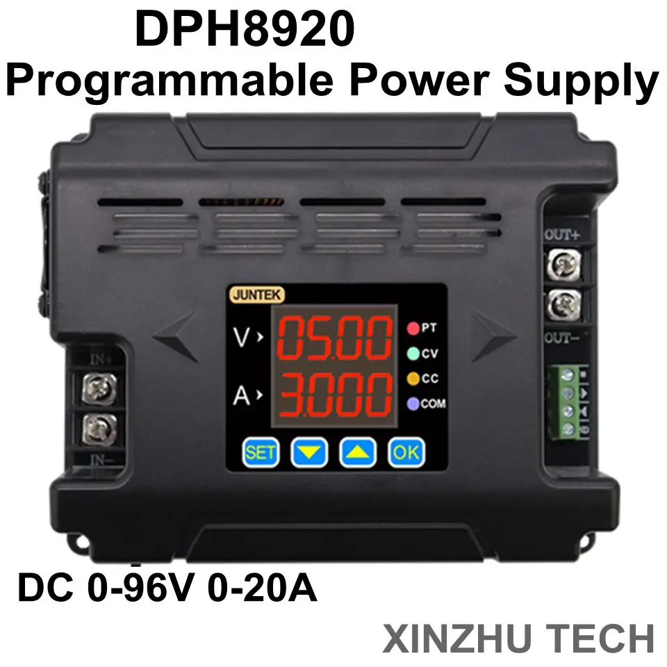 JUNTEK DPH8920 0-96V Digtal Programmable Power Supply Constant Voltage current DC- DC buck converter | Обустройство дома