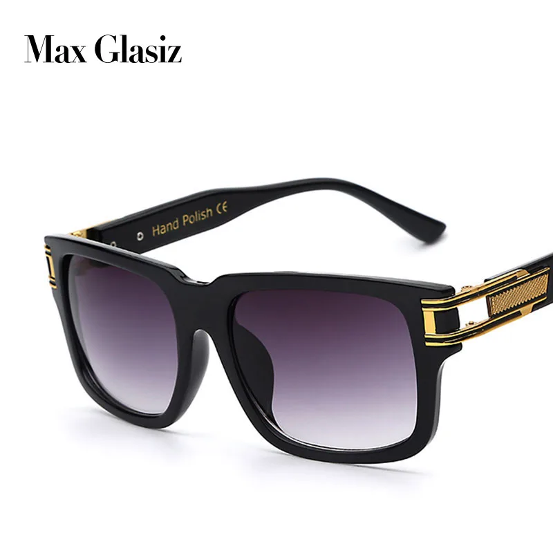 

2018 Oversized Men Coating sunglasses Male eyeglasses Sun Glasses Fashion Eyeglasses Sunglass Gafas masculino