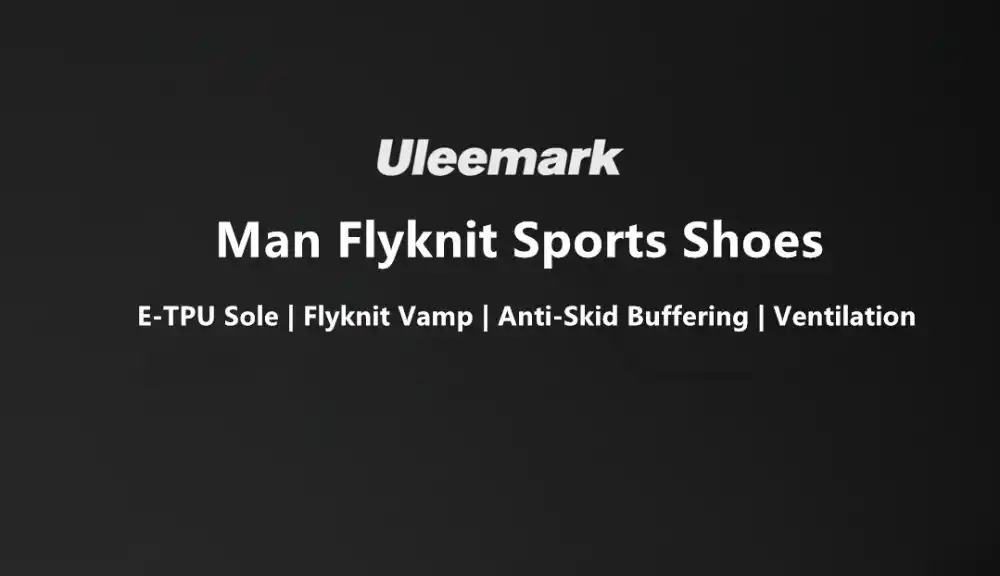 xiaomi uleemark flyknit 2.0