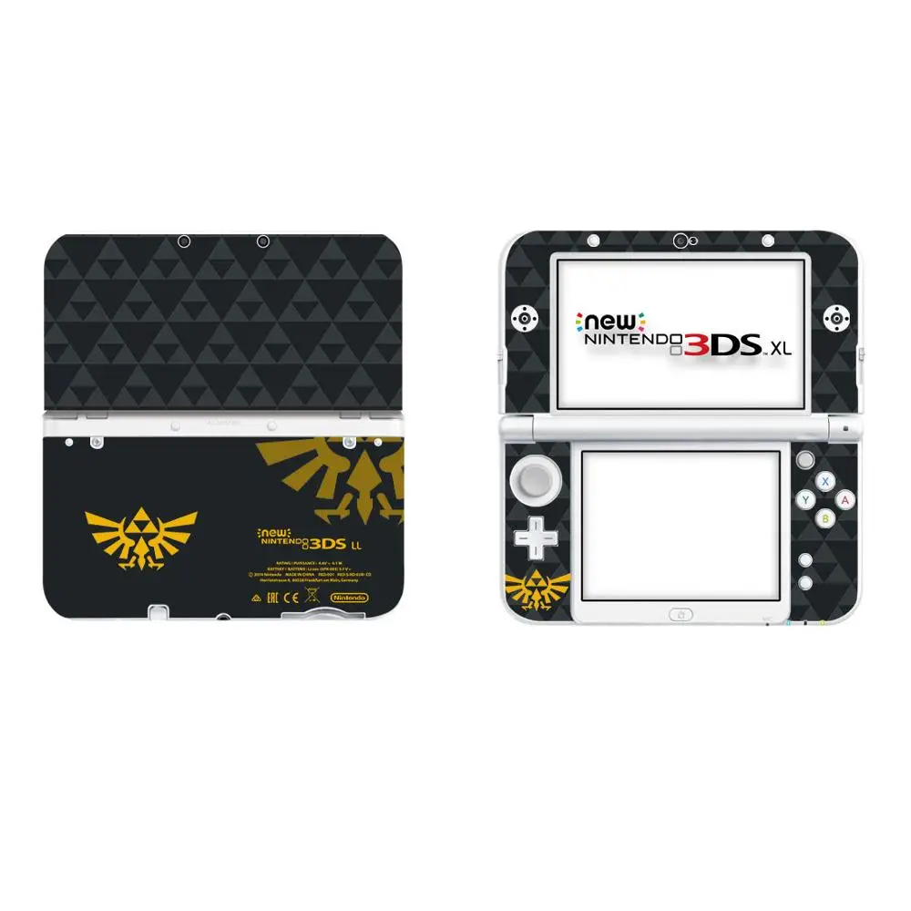 Легенда о Зельде виниловая наклейка на кожу Наклейка для нового 3DS XL Скины Наклейка s для нового 3DS LL виниловая Защитная Наклейка