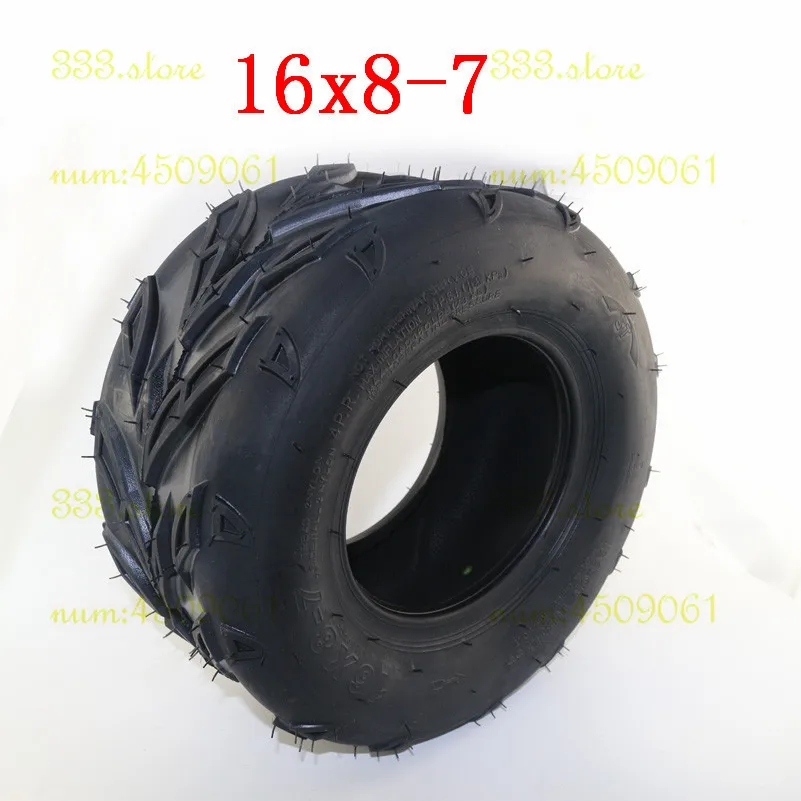 16X8-7 ''дюймовая внутренняя труба Atv 7 дюймовое колесо 50 70 110 125cc квадроцикл Багги велосипед картинг Дюна 16x8-7 маленькая Булл внутренняя труба