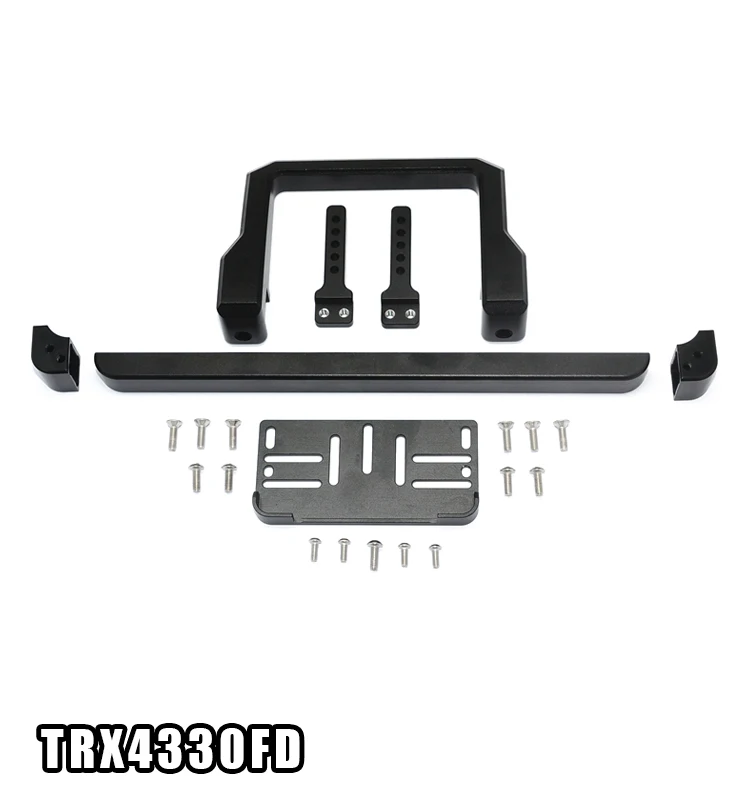 

1/10 TRX TRX-4 TRX4 82056-4 DEFENDER TRAIL CRAWLER ALUMINUM ALLOY FRONT BUMPER W.WINCH PLATE (SPLIT VERSION) -SET TRX4330FD
