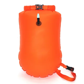 

20L Inflatable Dry Waterproof Backpack Outdoors River Upstream PVC Dry Bag Swim Drift Sac Water Sports Rescue Airbag