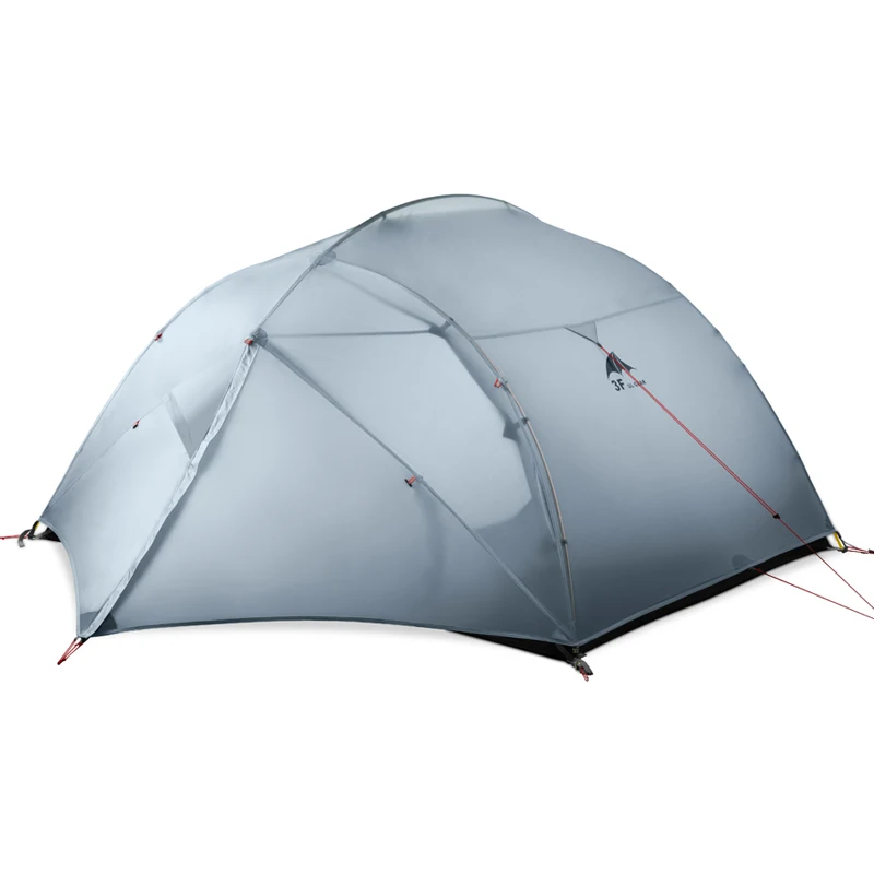 Палатка 3F UL GEAR для 3 человек 4 сезона 15D кемпинга улицы сверхлегкая походов