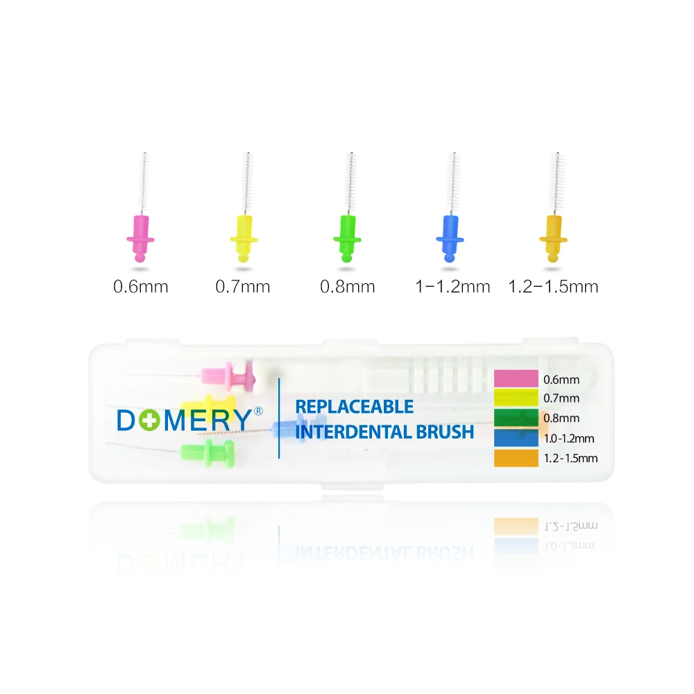 

2018 New Fashion Dental Oral Care Replaceable Interdental Brush Orthodontic Brush portable pack