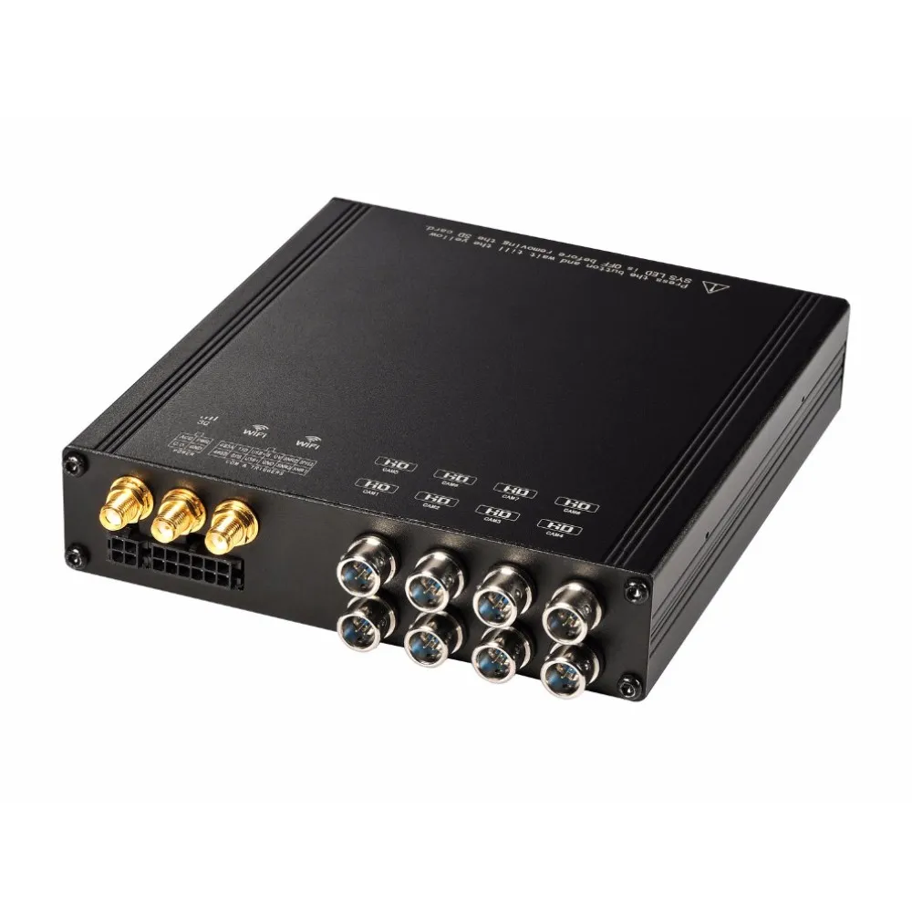 8CH HD MDVR HDVR8085 4G WIFI GPS HDD móvil DVR Full HD 1080 P coche DVR móvil del sistema con 8 pie