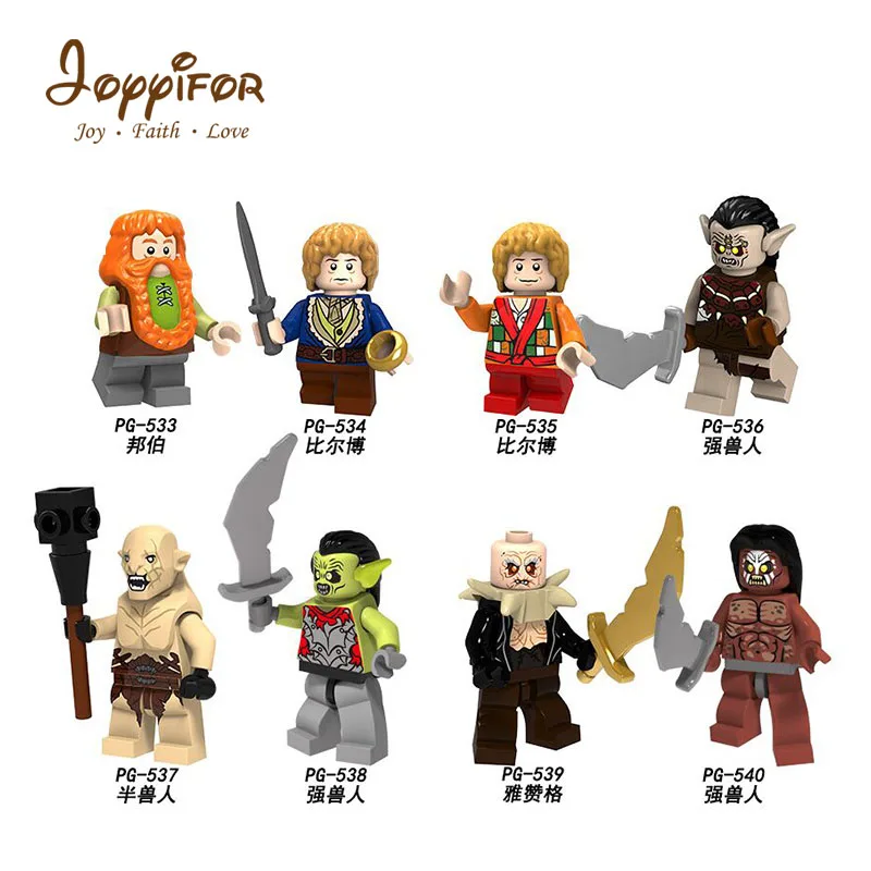 

Joyyifor Imperial The Lord of the Rings Gandalf Frodo Collectible Building Blocks Compatible with Legoingly Military Soldiers