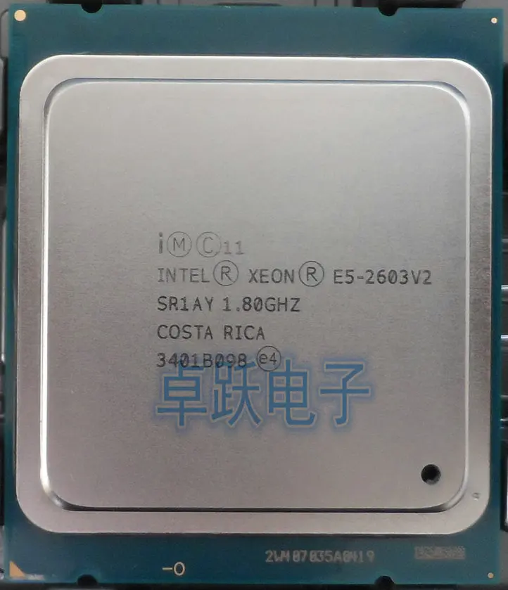 Intel Xeon E5-2603V2 E5 2603 V2 Процессор процессор 1,80 ГГц FCLGA2011 80 Вт с радиусом действия 10 МБ Quad-Core