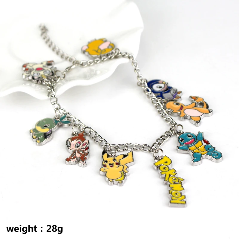 New Fashion font b Anime b font Pokemon Charm Bracelet Pokemon Go Team Mystic Valor Instinct