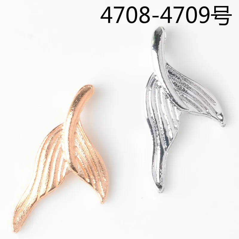 

Подвески для браслета под золото с рыбьим хвостом, Подарочные ювелирные украшения из сплава, подвески для ожерелья, 12 х25 мм, 20 шт.