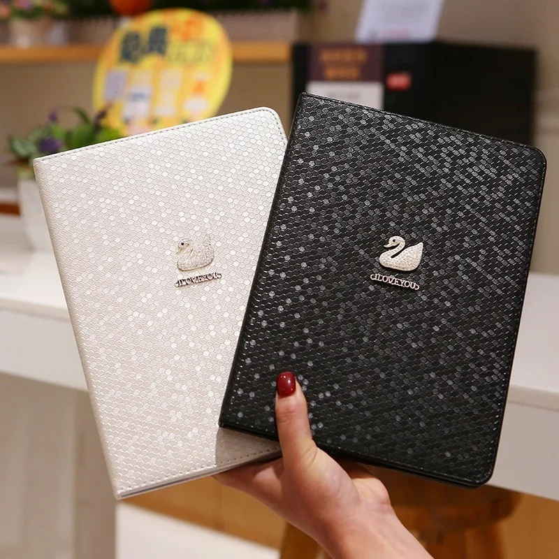 

Diamond Leather Case For IPad 9.7 2018 2017 IPad Air 2 Air1 Multiple Angles Stand Smart Protective Cover For IPad 6th Generation