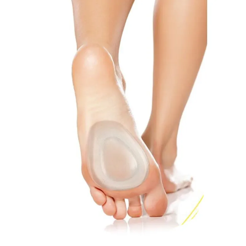 

Fine Antislip Gel Heel Cushion Feet Ball of Foot Cushions (Self-Sticking & Re-Usable) Metatarsal Cushions Great for Heels