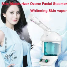 Горячая nano vaporizador отбеливающий отпариватель для кожи ozono спа-прибор для лица увлажняющий озоновый паровой аппарат для лица ороситель увлажнитель