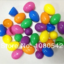 12 шт 4,8x3,2 твердые цветные пластиковые яйца пасхальное яйцо для подарка 4,8x3,2 см 12 шт/партия