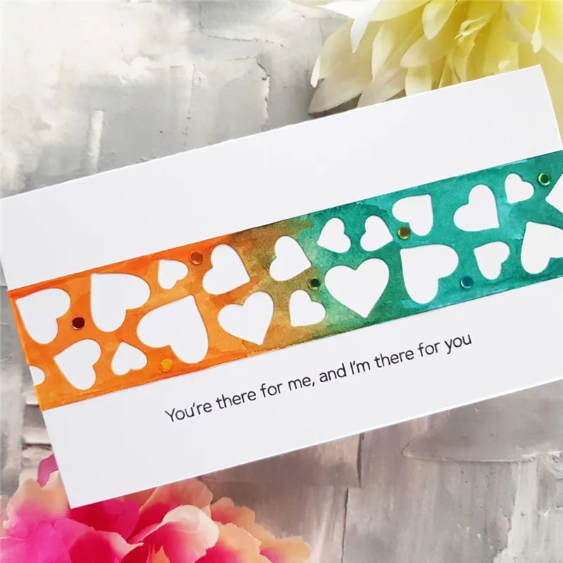 

Naifumodo Love Heart Dies Metal Cutting Dies New 2019 for Scrapbooking for Card Making Embossing DIY Crafts Stencils Die Cut