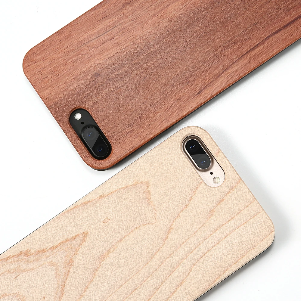 DOEES натуральный деревянный ящик для iPhone X 6 S 7 Plus Роскошный Жесткий защитный чехол 5