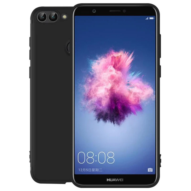 

Frosted Silicone Case on for Huawei P Smart Case for Huawei P Smart FIG-LX1 Soft TPU Back Cover Ultra Thin Protective Shell