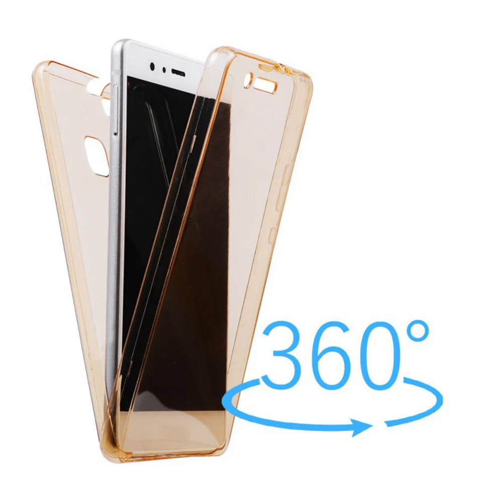 Для Huawei P20 Lite P10 P9 P8 2017 Nova 2i 3e P Smart Mate 10 мини Мягкий ТПУ 360 градусов полный Чехол
