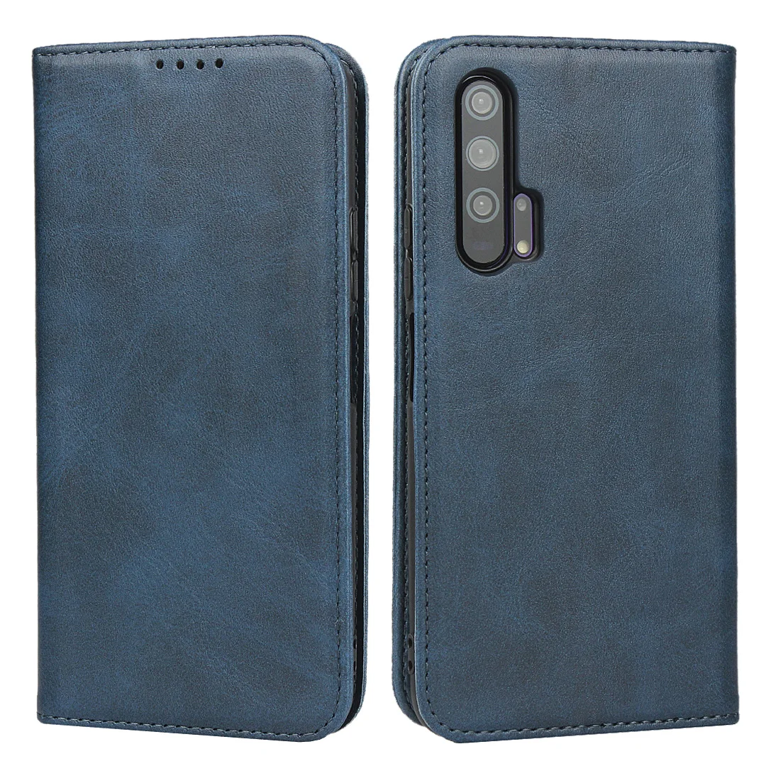 Capa de Couro para Huawei Honor 20 Capa Dobrável com Suporte para Cartão Estojo de Atração Magnética Capa para Huawei Honor 20 Pro Honor 20 Estojos dobráveis 18 Cheap Estojos dobráveis