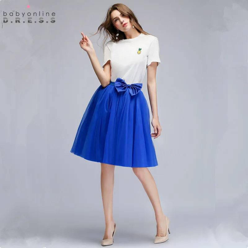 Babyonlinedress короткая юбка американка из тюля для свадьбы 6 слоев нижнего белья