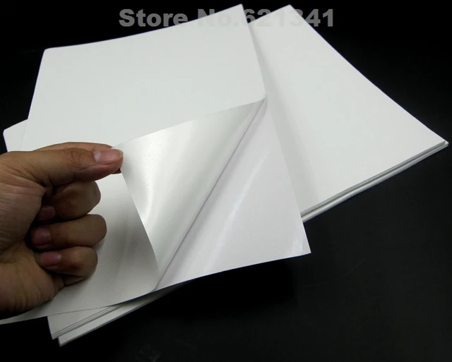 A4 PP Synthetic Paper Self Adhesive Sticker Paper Printing Paper Glossy
